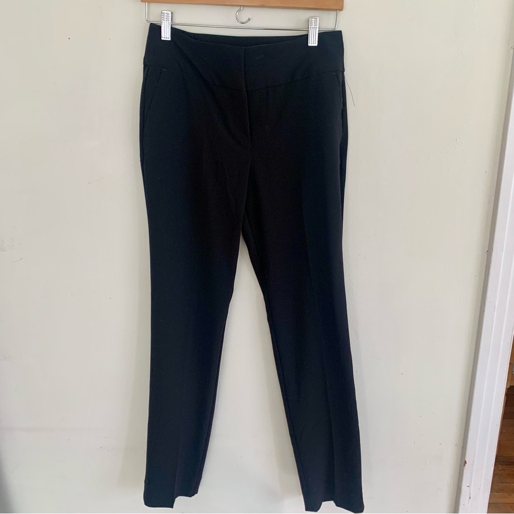 BCX Women's Black Straight Leg Pants